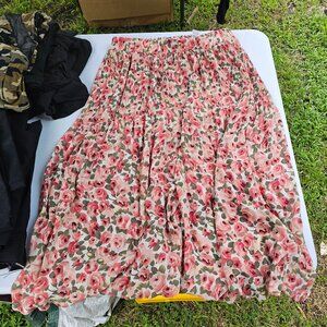 Sag harbor floral skirt
